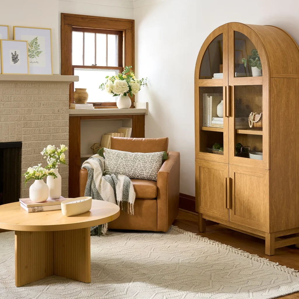 Moto Boho style living room